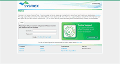 Desktop Screenshot of profile.sysmex.co.uk